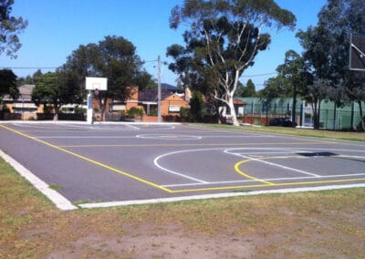 Basketball Line Marking