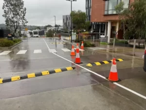 Baptcare Aged Home - Doncaster East - Soeed Bumps Installed