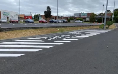 Car Park Line Marking at the Boronia Hotel
