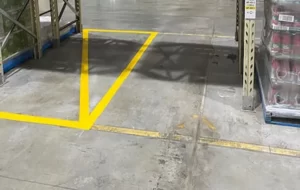 Pakval Factory in Coburg - Factory Zones marked by Linemarking Solutions