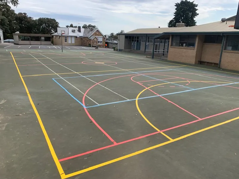 Line Marking at Berwick Schools Line Marking at Berwick Schools