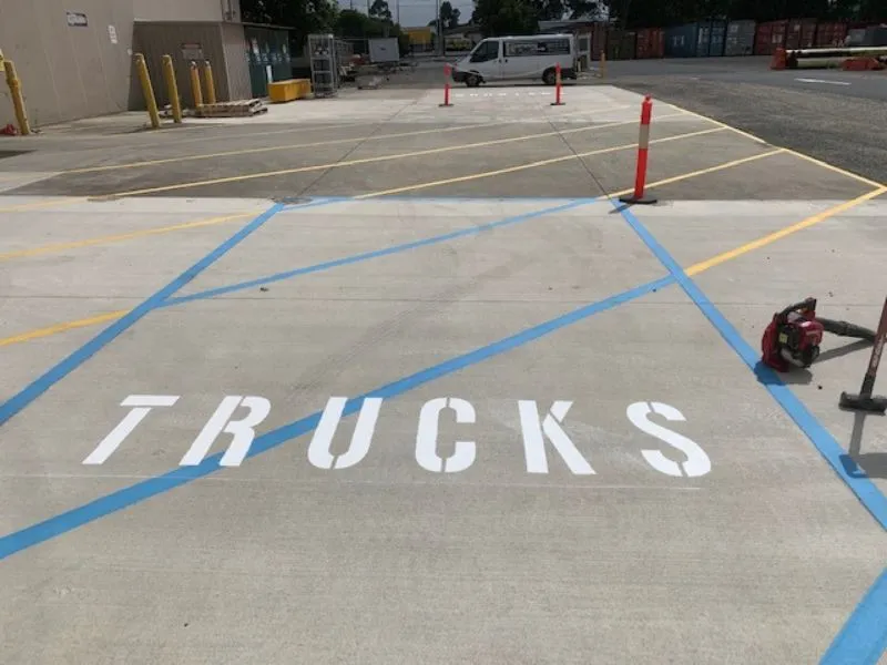Linemarking Solutions for Warehousing in Oakleigh, South East Melbourne Linemarking Solutions for Warehousing in Oakleigh, South East Melbourne