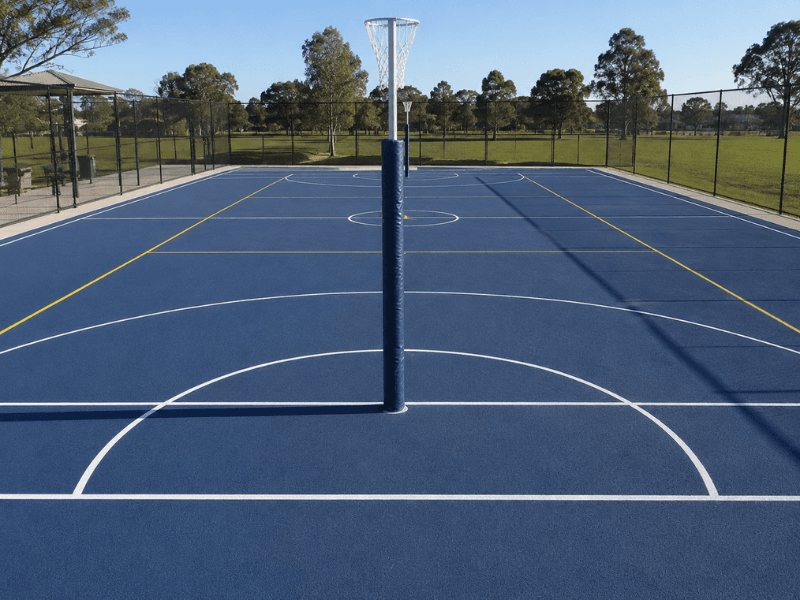 Netball Linemarking Cheltenham AI Netball Cheltenham