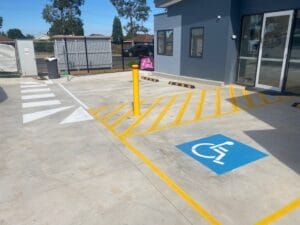 Childcare Car Park Line Marking Project Completed - Cranbourne East